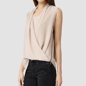 NWOT All Saints Blouse in White